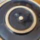 Navy blue ceramic refresher stamped