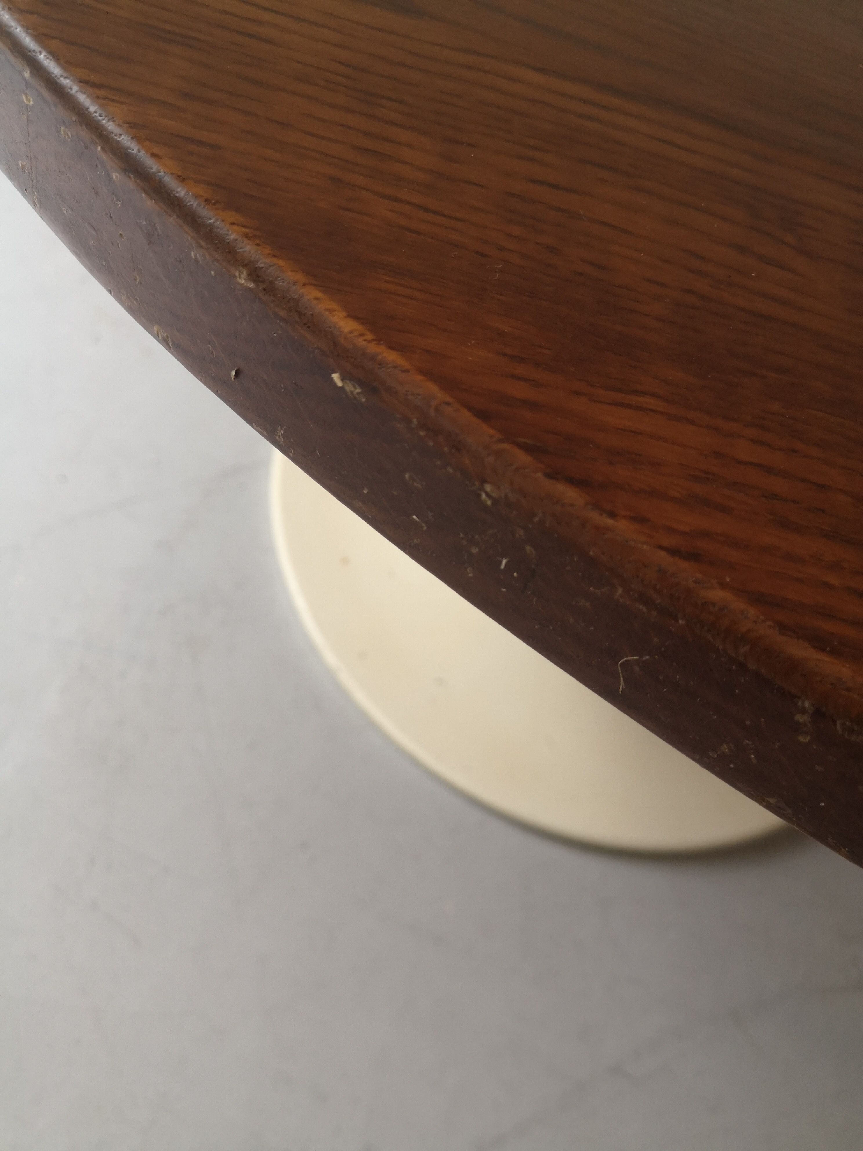 Tulip solid wood coffee table, 1970