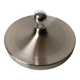Modernist disc wall light in the style of Charlotte Perriand – UFO space age silver – Diameter 35cm