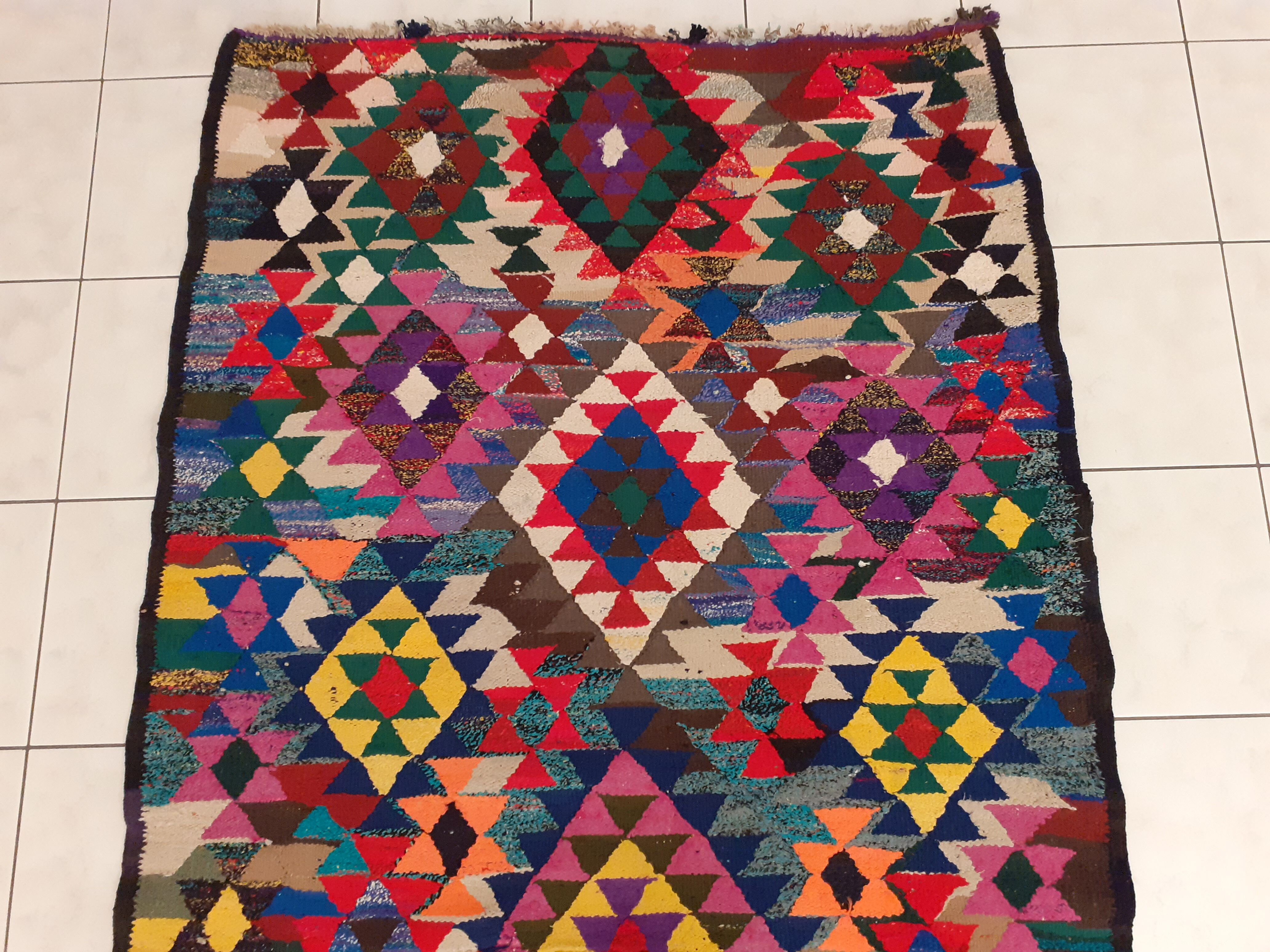 Handmade Persian Kilim 275x121