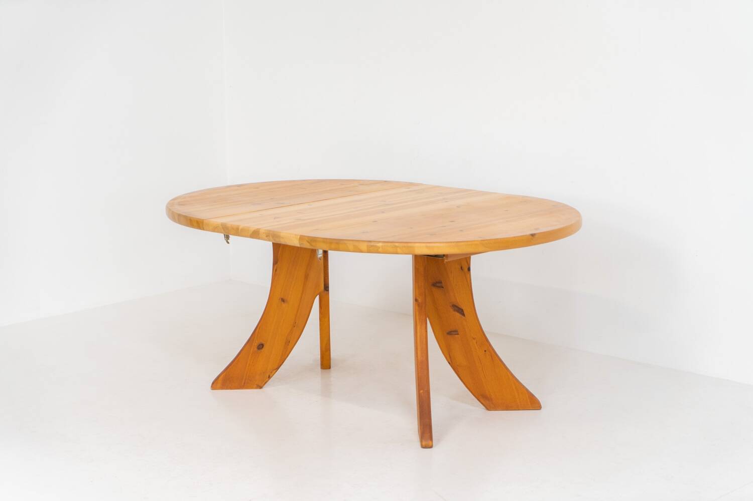 Dining set in pine with 4 chairs by Vamdrup