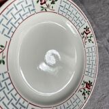 Flat plates Sarreguemines model Christiane