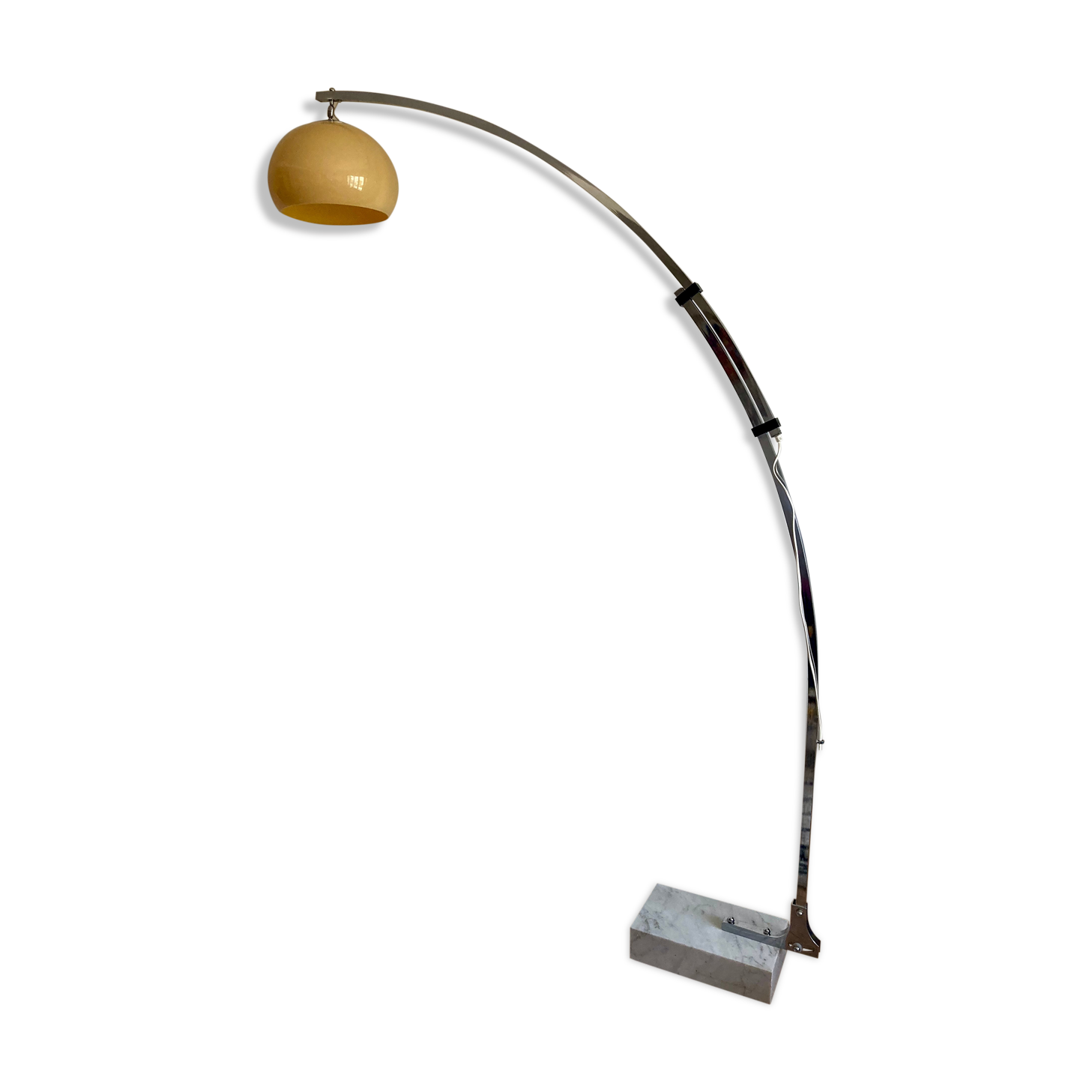 Floor lamp telescopic arch Goffredo Reggiani vintage 1970s