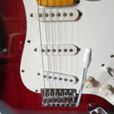 vintage guitar KAY Stratocaster cherryburst custom MIJ 1980s