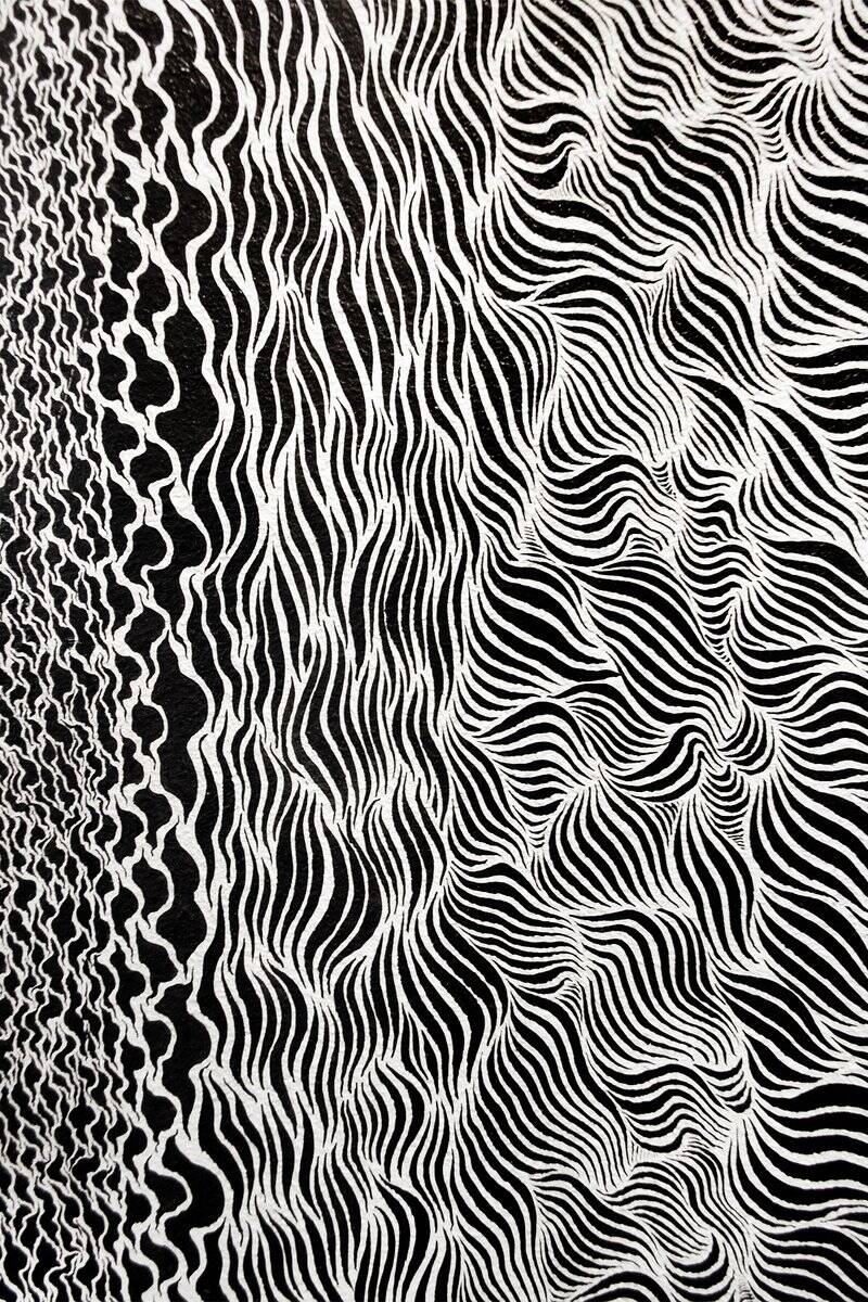 Nicolas Lacroix, Opera la scala di Jakob, 2007, Olio su tela