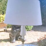 Vintage alabaster lamp