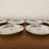 8 Limoges porcelain dessert plates