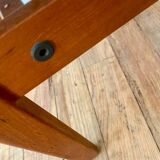 Scandinavian travertine coffee table