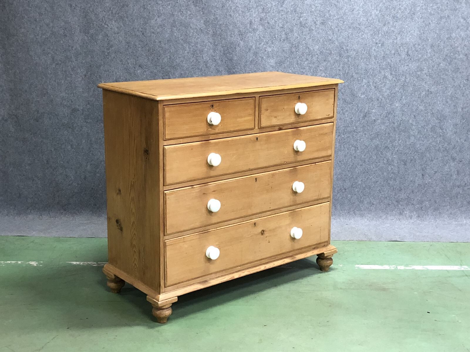 19th century english dresser in pine
