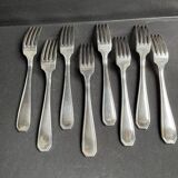 8 forks and 6 large Argental salad or dessert spoons