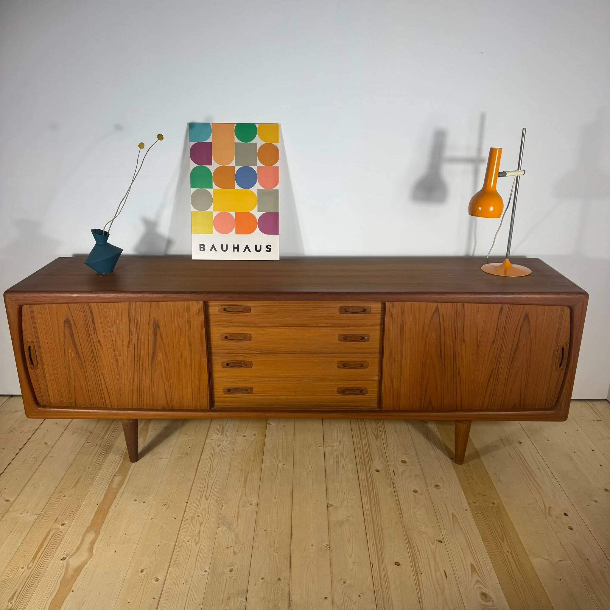 Danish teak sideboard from the 1960s – H.P. Hansen