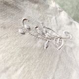 Pink embroidered napkins