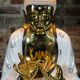 Buddha ceramic lamp Italy 1970s