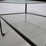 Herbert hirche design serving cart 1950s bauhaus