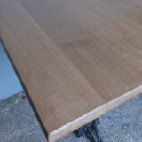 Bistro table(s) 60/60cm solid wood top pedestal table