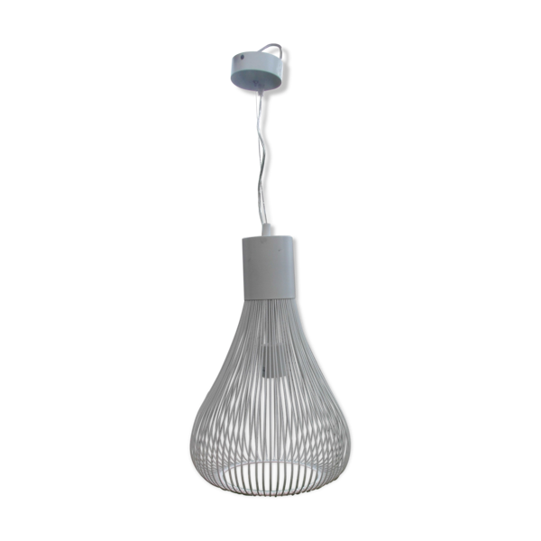Suspension en métal blanc Havana Aluminor — Beyit