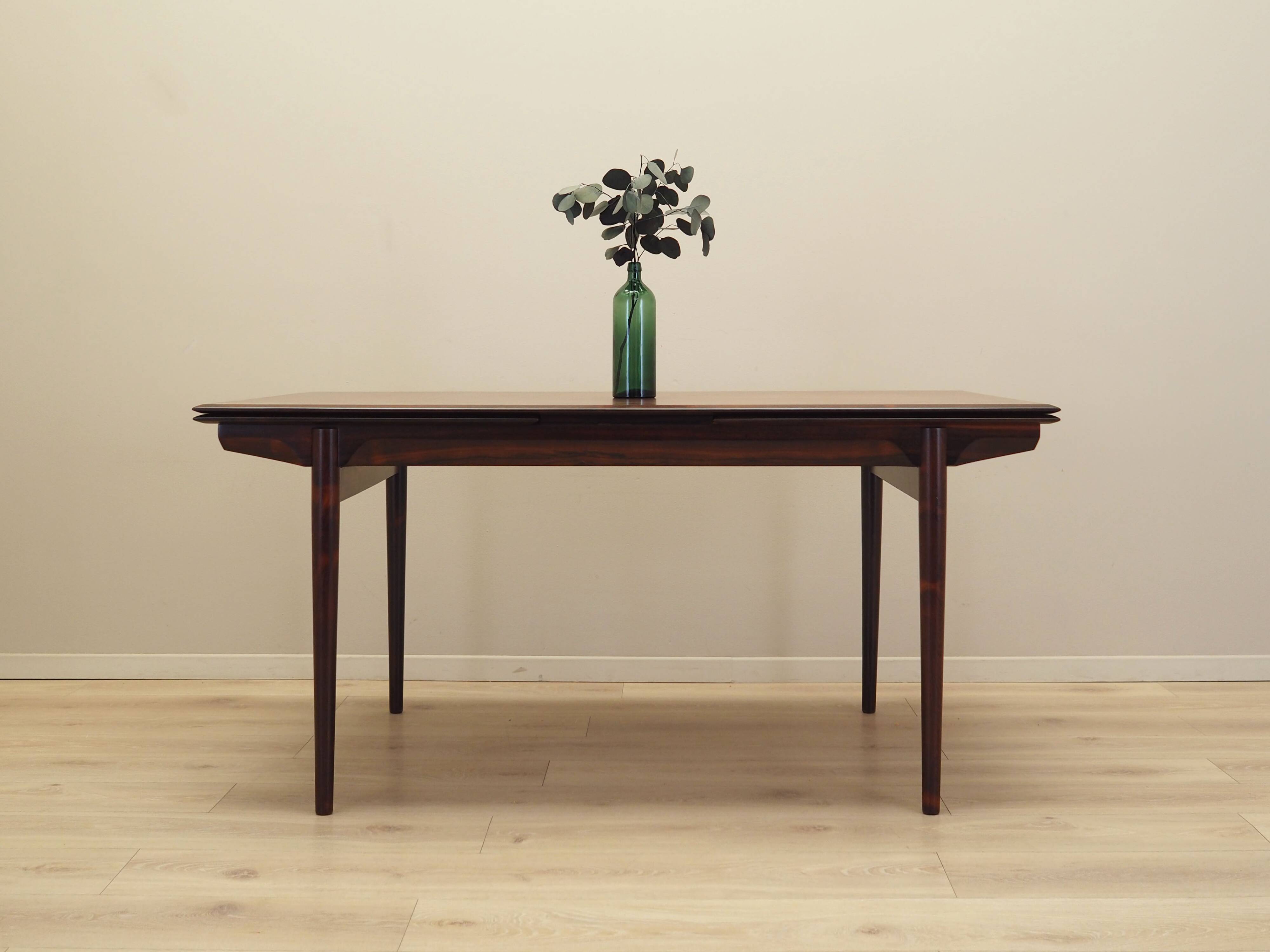 Rosewood table, Danish design, 1970s, production: Denmark