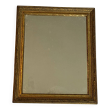 Vintage gold wooden mirror