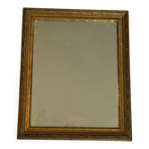Vintage gold wooden mirror