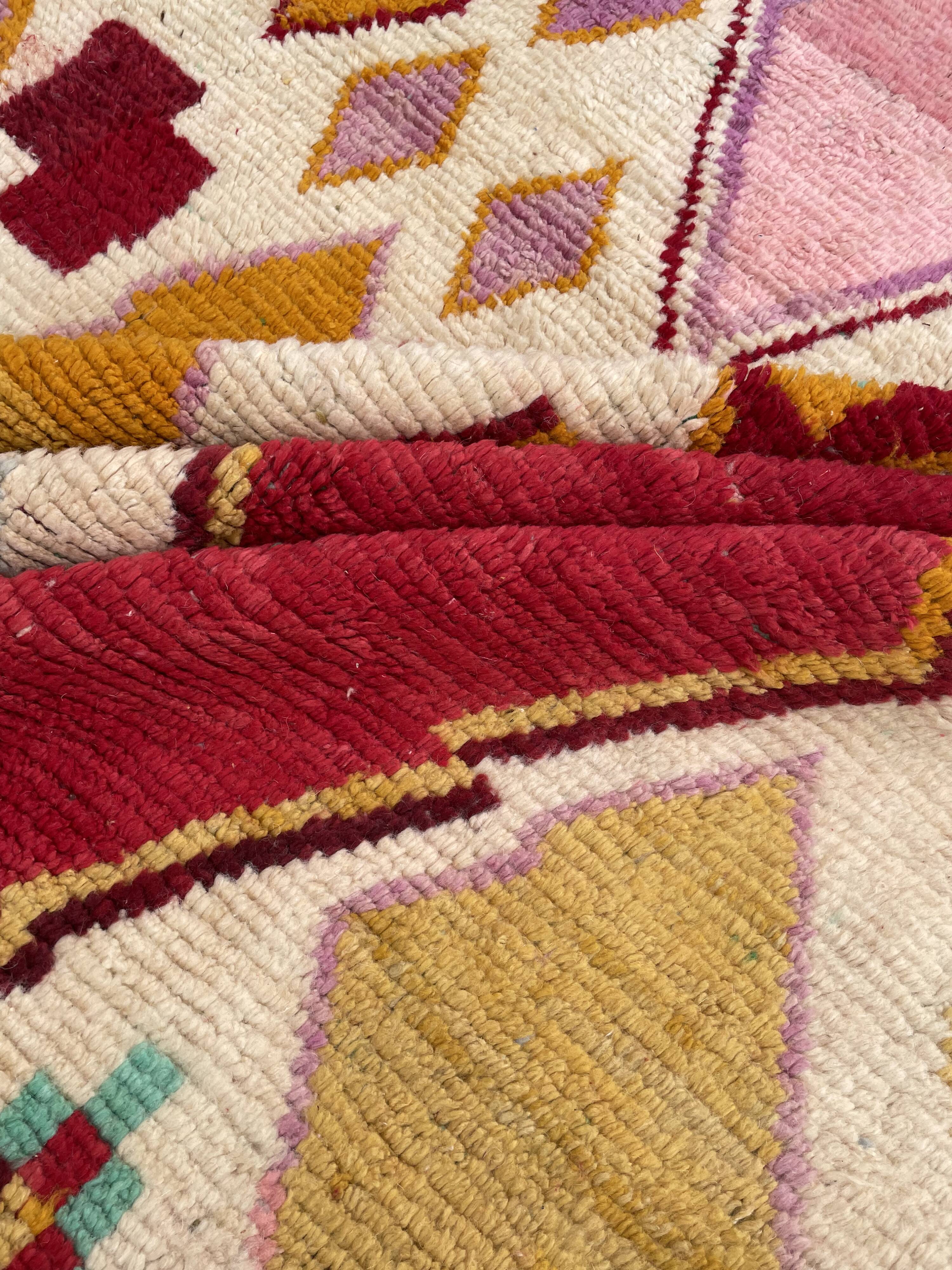 Rug berber Boujad in wool 200x320cm