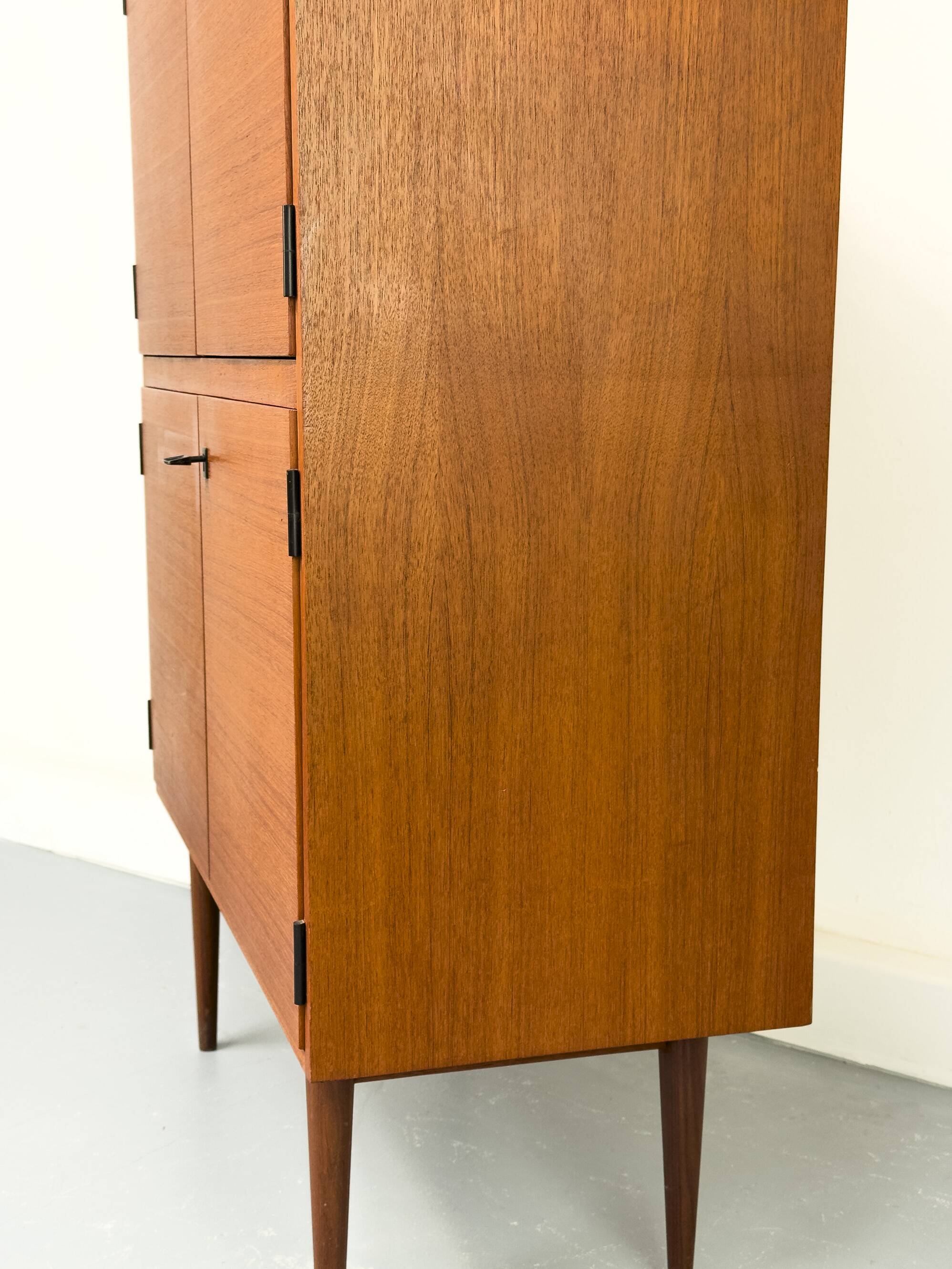 Mid-Century Teak Highboard Cabinet, 1963