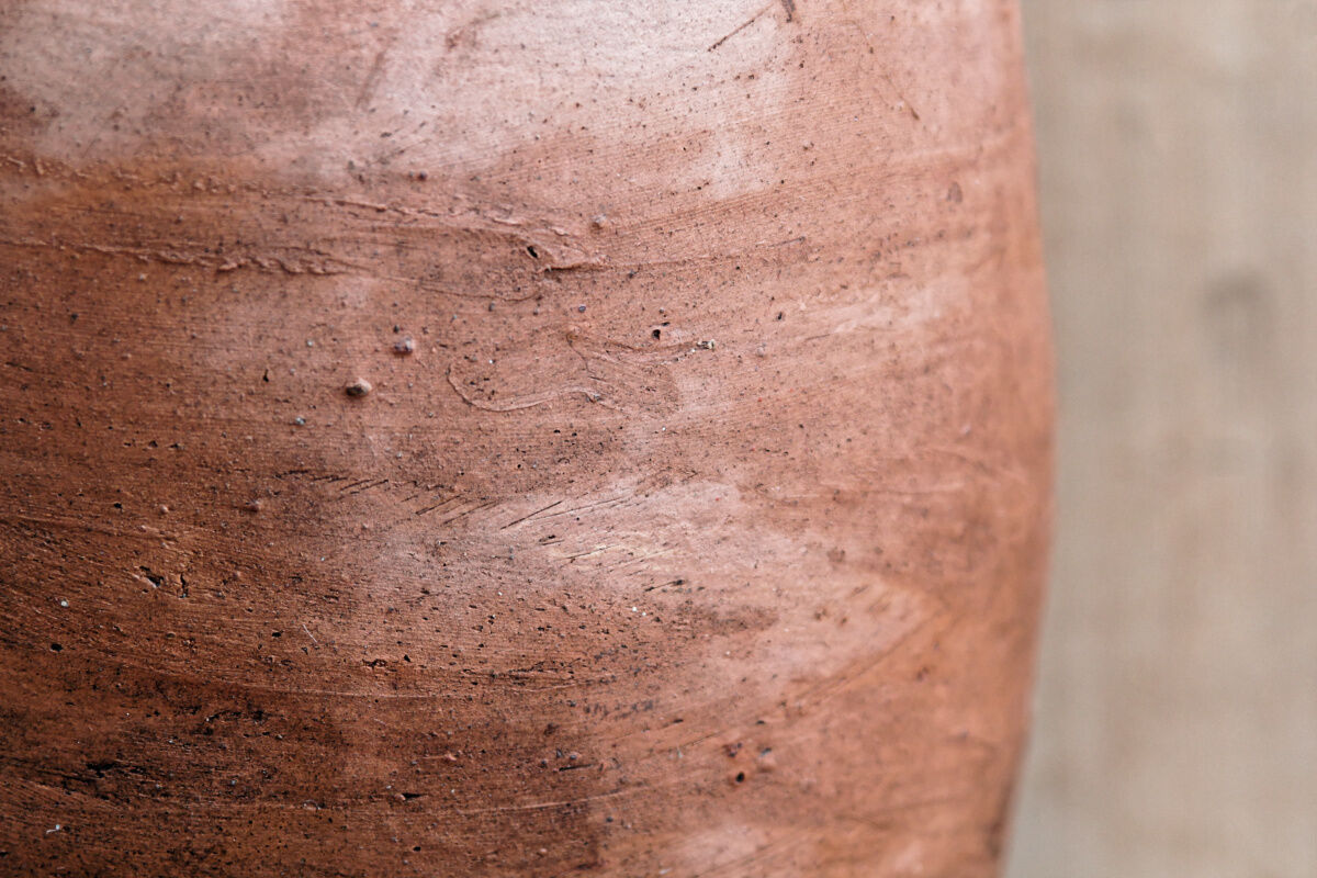 Ancient terracotta jar