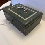 Old metal cash box