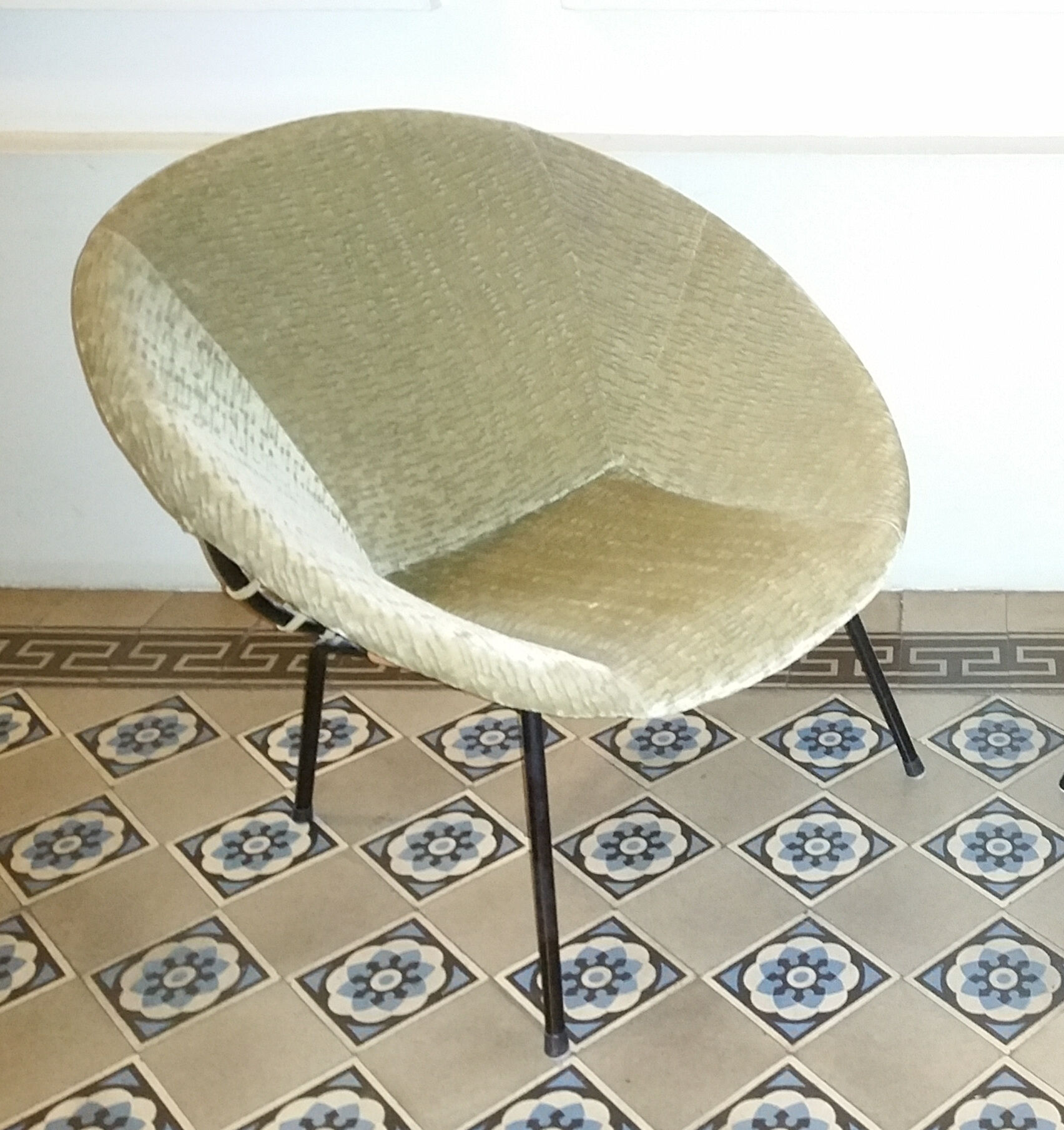 Pair of armcchairs Circle Salamanca Lusch Erzeugnis for Lusch & Co