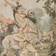 Tapestry Gobelin Hunting Landscape Rococo Jacquard Aubusson Style