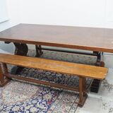 Vintage country monastery dining table