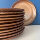 Set of 6 vintage Brenne stoneware plates from France – Stoneware service