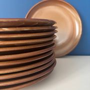 Lot de 6 assiettes Brenne Grès de France vintage – Service en grès bei