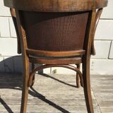 Baumann office armchair n°29 black around 1925