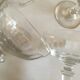 Set de 10 coupes à champagne à côtes plates, XIXe