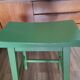 High stool bar green wood