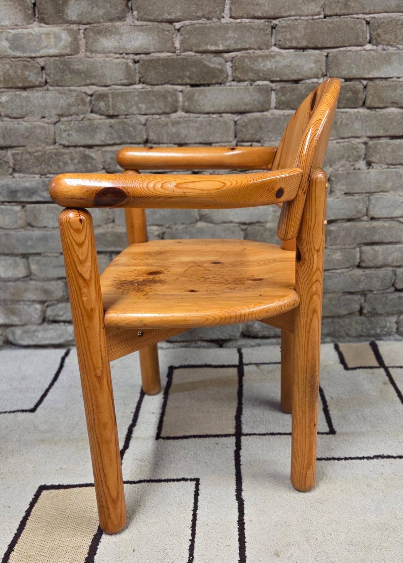 Rainer Daumiller armchair in solid pine – Danish design from the 1970s
