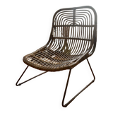 Fauteuil Rotin