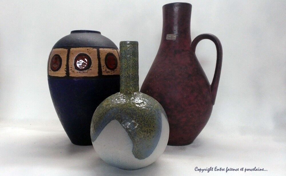 Set of vases Ruscha Keramik