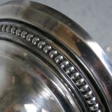 Silver metal foot cup