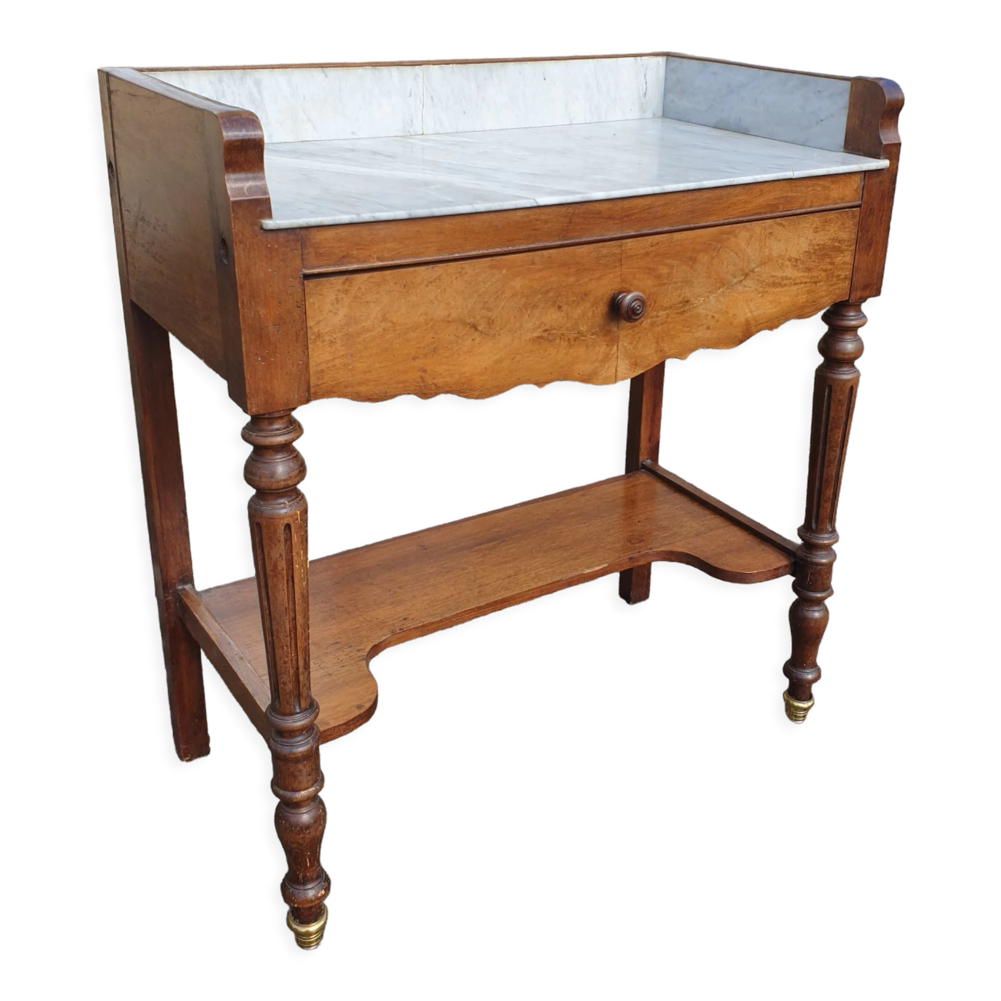 White marble dressing table