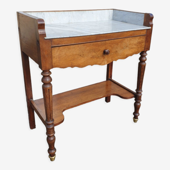 White marble dressing table