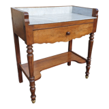 White marble dressing table