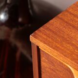 Vintage Teak Chest of Drawers – Small Restored Scandinavian Furniture