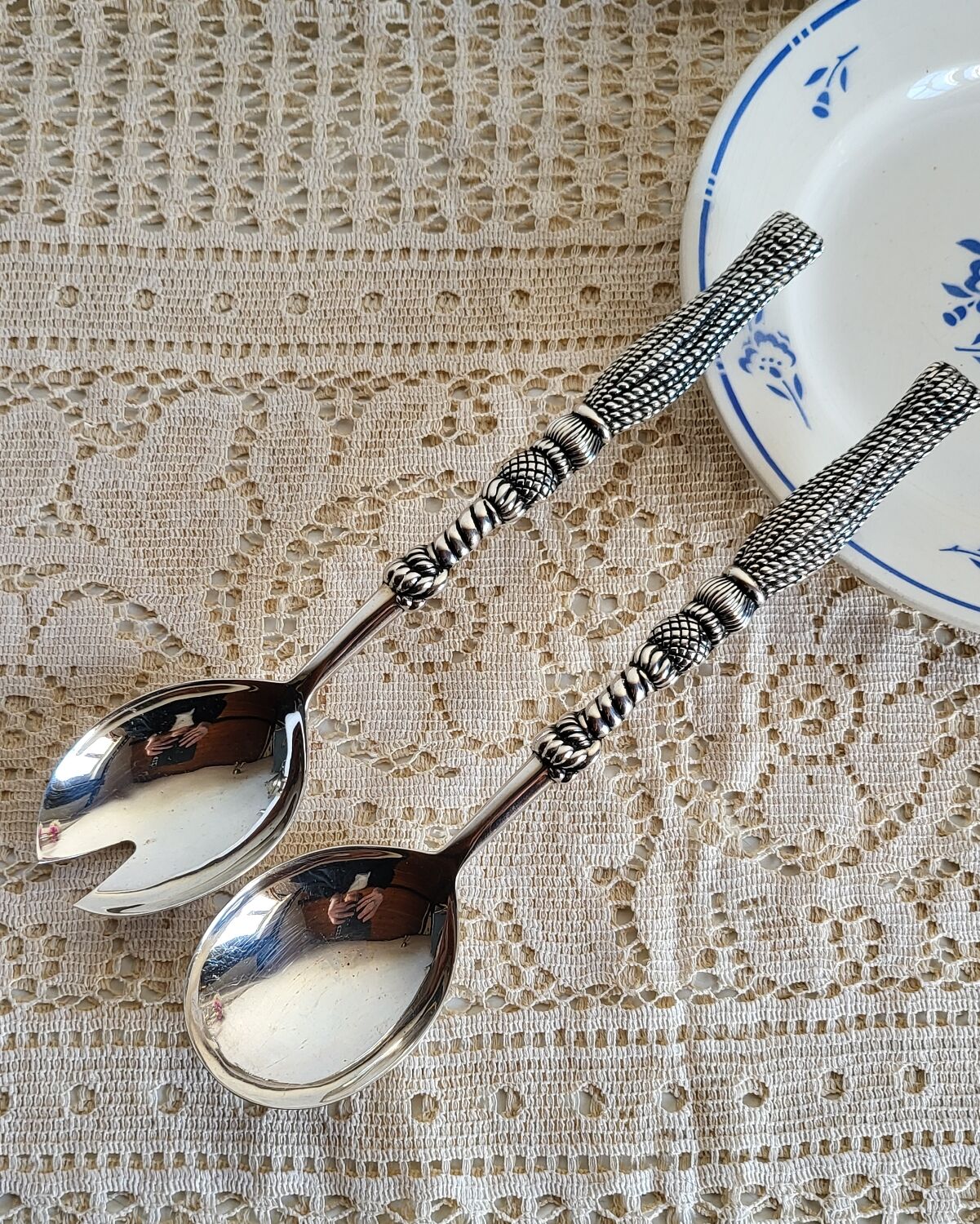 Silver-plated Salad Cutlery SILEA