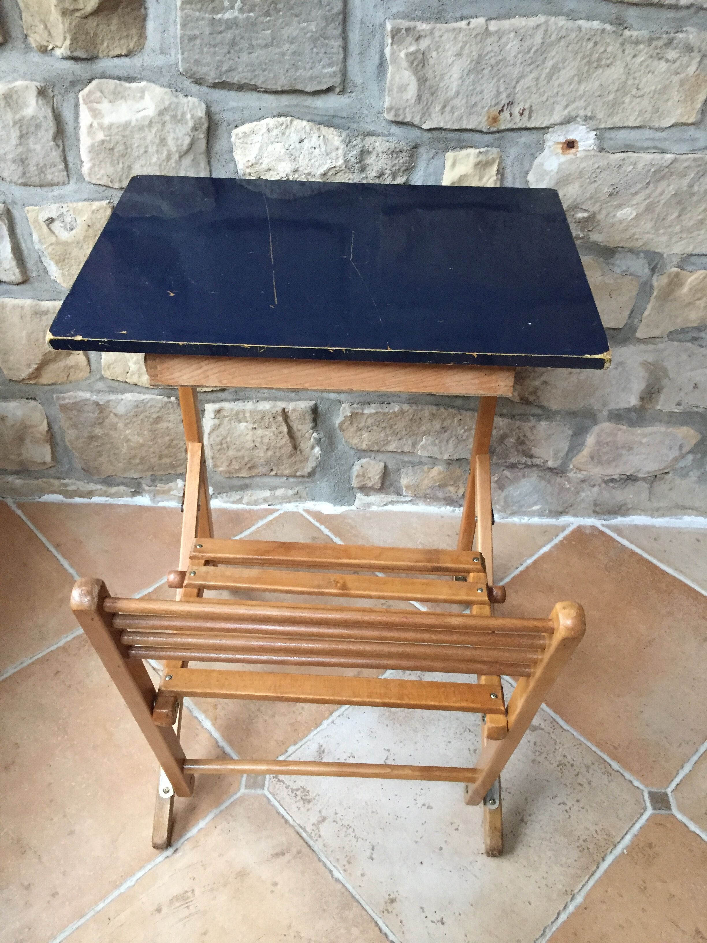 Children's desk foldable wooden 50/60