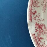 7 assiettes à dessert de la faïencerie Gien