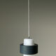 Suspension Philips par Louis Kalff en opaline et metal. 1960
