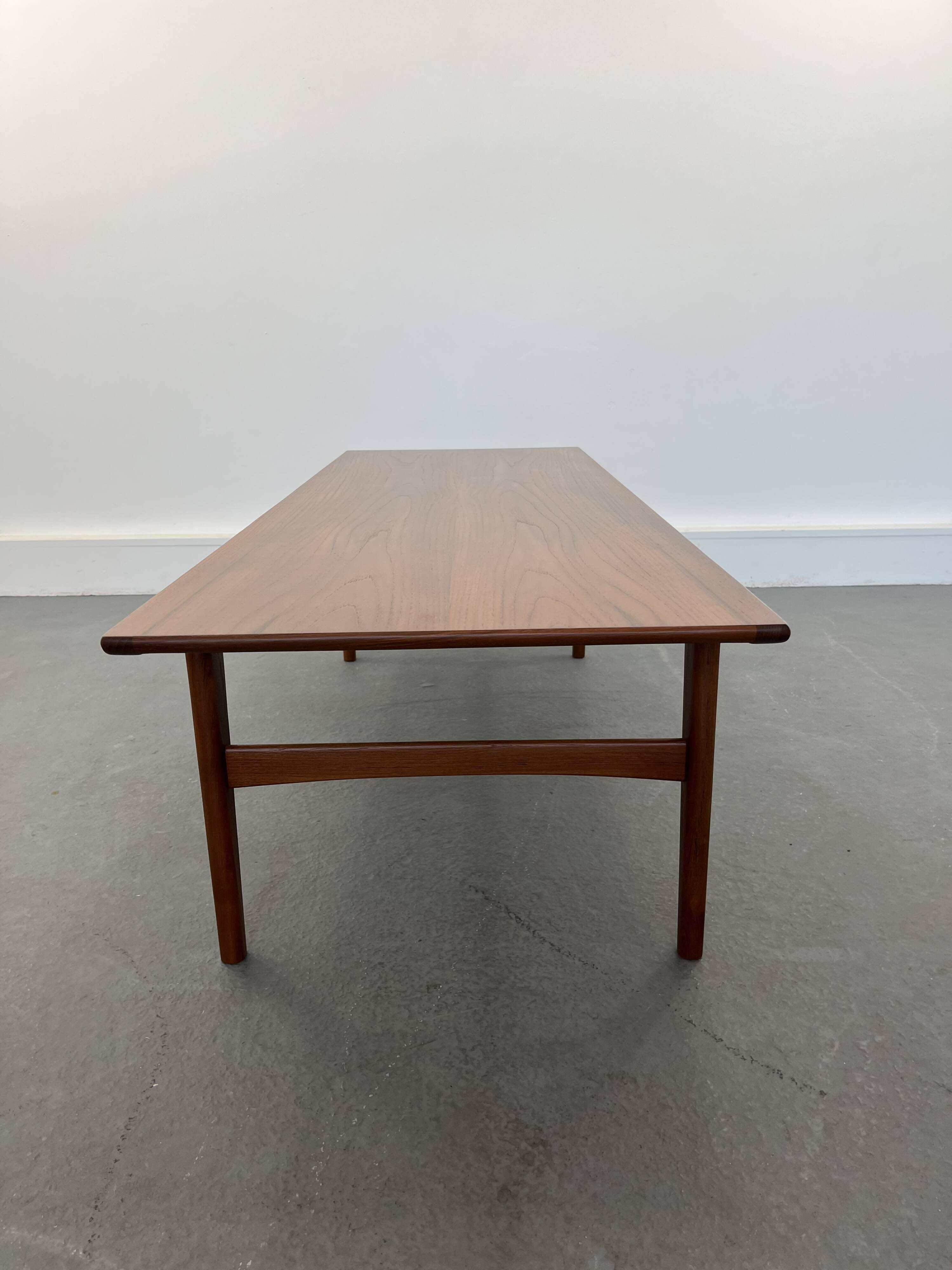 Scandinavian teak table by Niels Otto Møller, 1960s