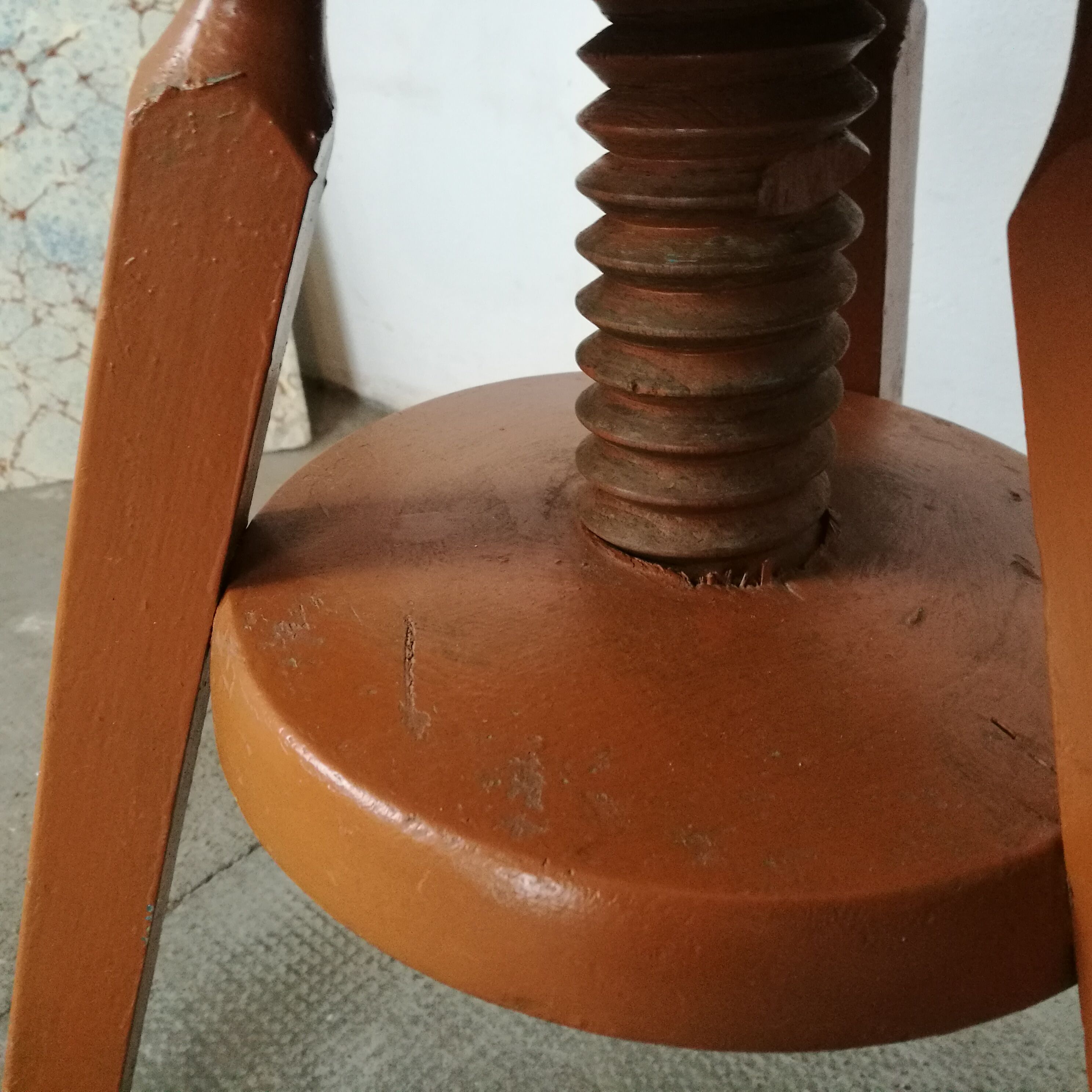 Wooden workshop chair