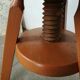 Chaise d'atelier en bois